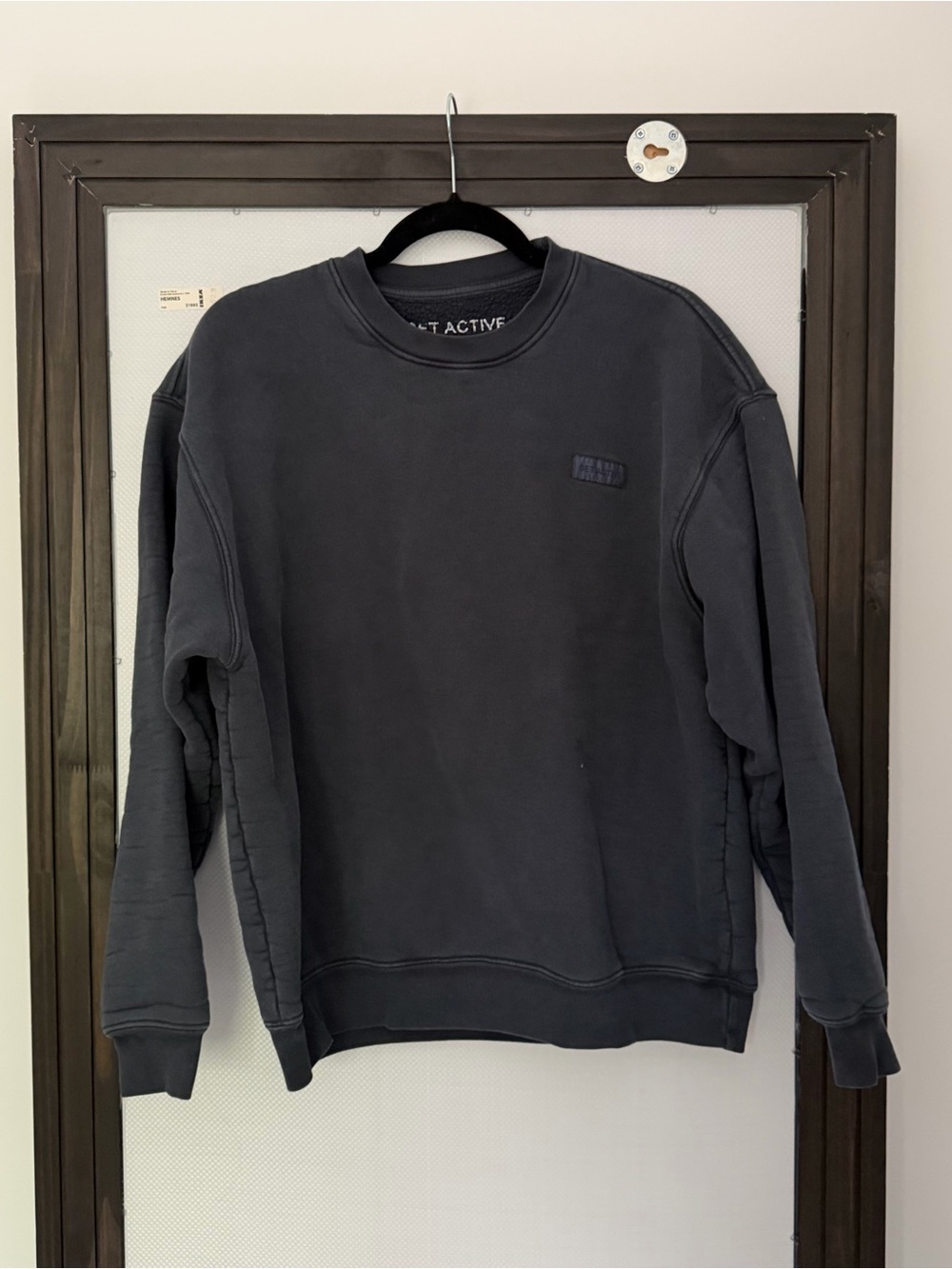SET Active Men's Dark Gray Crewneck Sweatshirt